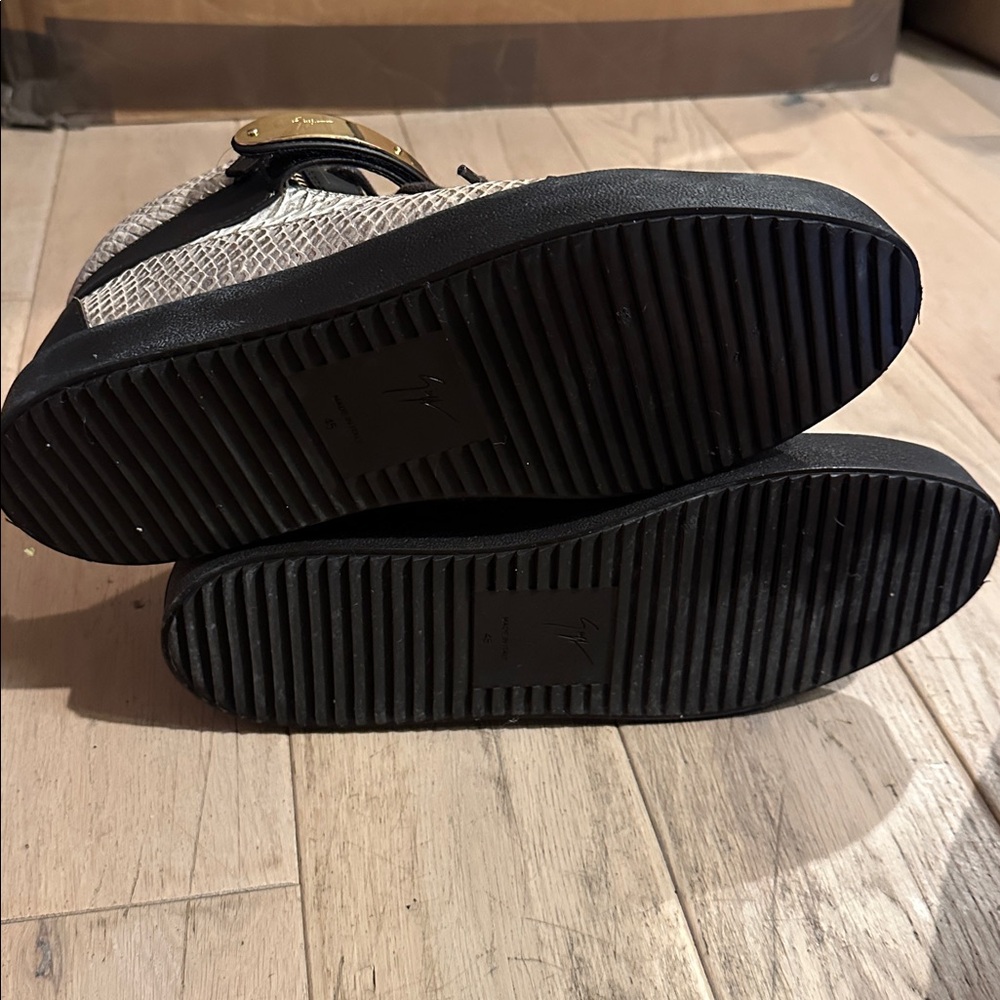 Giuseppe Zanotti python Embossed Trainers! Size 4… - image 8